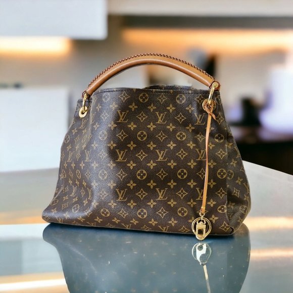 Louis Vuitton Handbags - LOUIS VUITTON ARTSY MM AR4110 Monogram Tote Hobo LV Bag Shoulder +DUST BAG & BOX